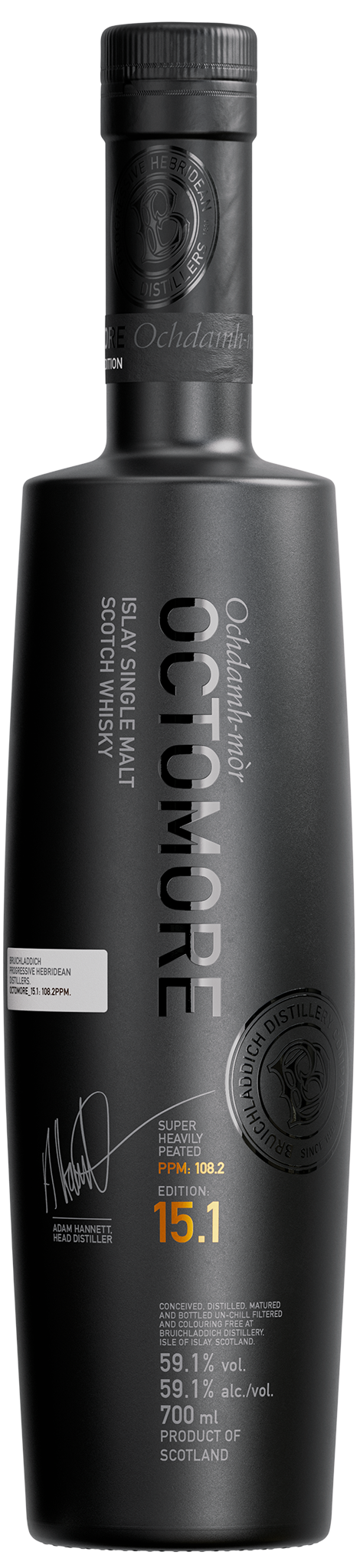 Octomore 15.1 Super-Heavily Peated Whisky | Bruichladdich Octomore 15.1 Super-Heavily Peated Whisky | Bruichladdich